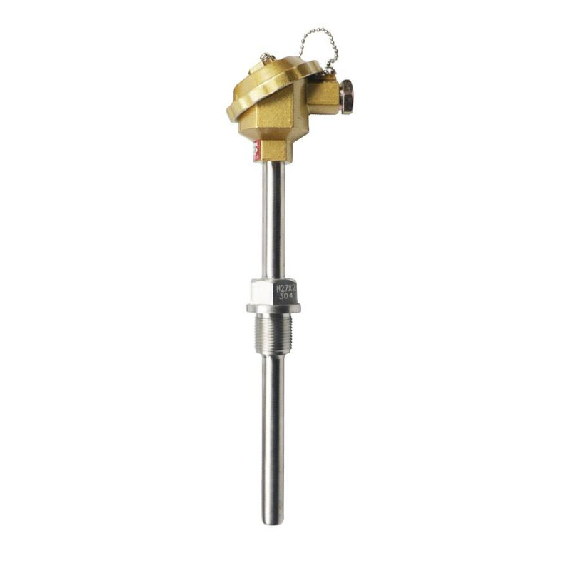 Termocoppia in acciaio inossidabile isolata, impermeabile e resistente all'usura Termocoppia di tipo K da 1800°C Termocoppia con sonda di tipo RTD PT100