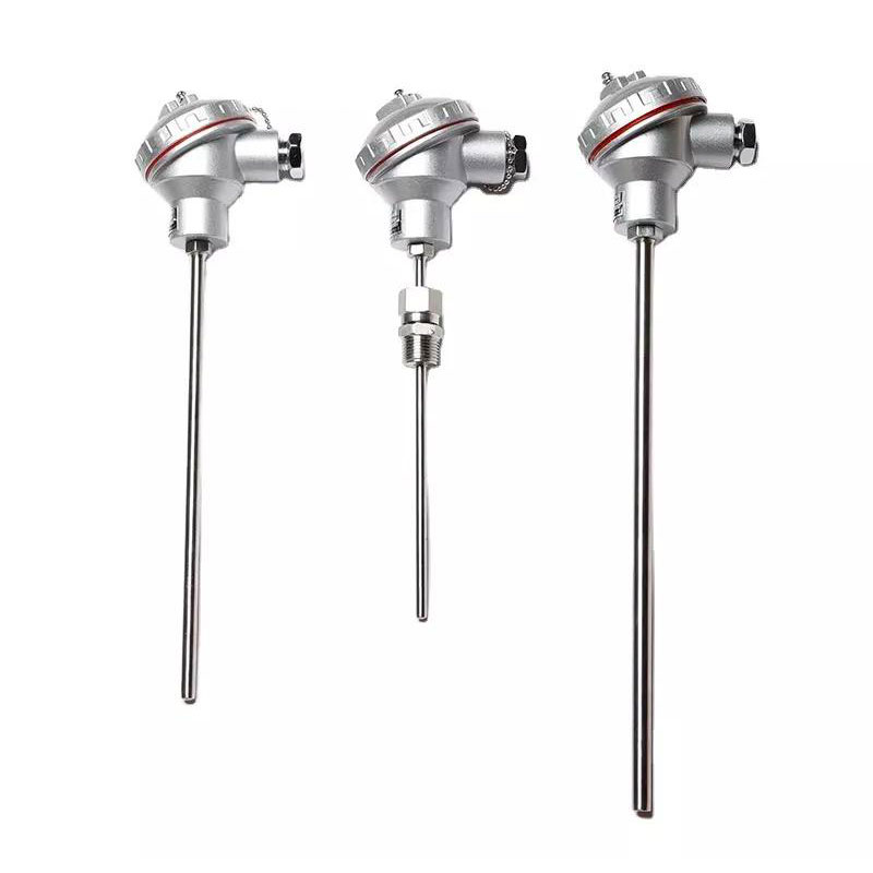 Sensore premium per alte temperature Termocoppia in acciaio inossidabile PT100 tipo K