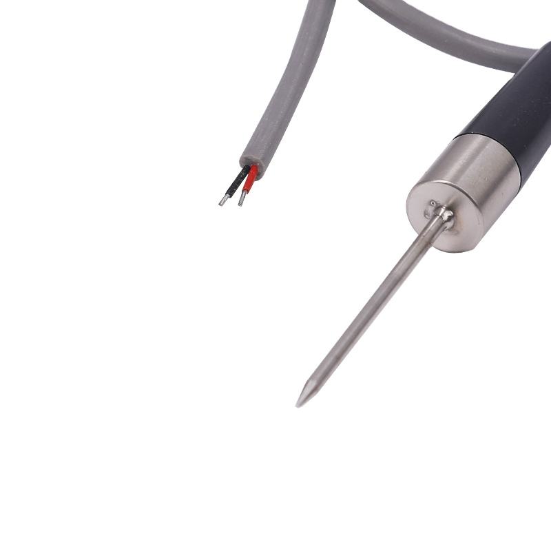 Sonda da 3 mm di diametro Sensore di temperatura RTD Pt100 a 3 fili Termocoppia portatile di tipo K da 1 metro Sonda ad ago in acciaio inossidabile