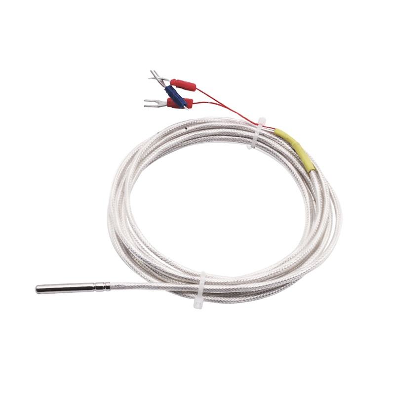 WZP-035 Sonda PT100 Cavo 5 × 35 mm 1–20 m Termometro a resistenza al platino RTD Sensore di temperatura anticorrosione impermeabile resistente alla corrosione
